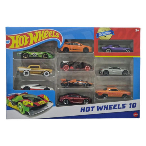 Picture of HOTWHEELS 10 PACK CAR GIFT SET